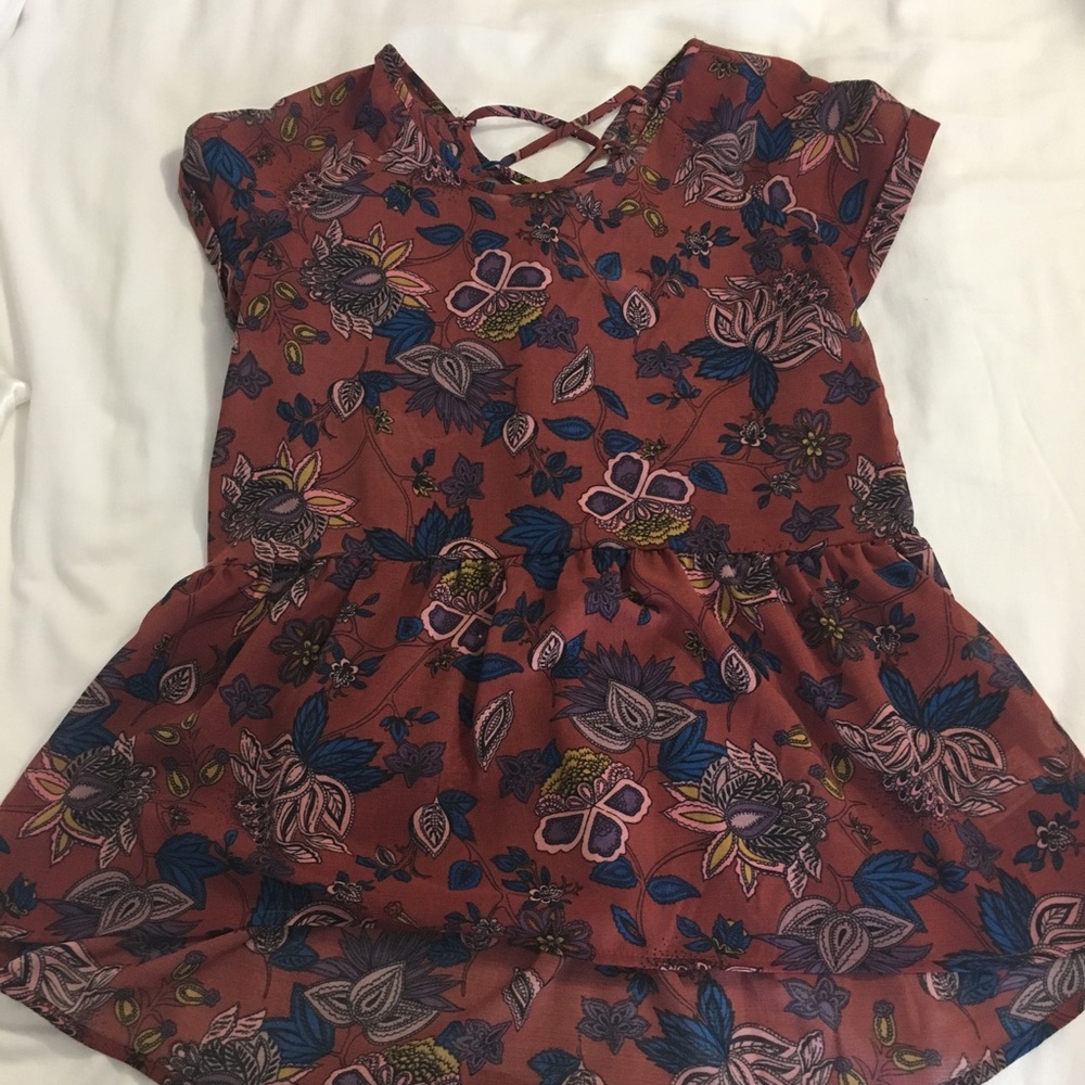 Peplum top